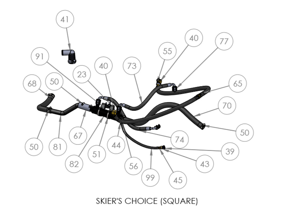 SKIER'S CHOICE (SQUARE)