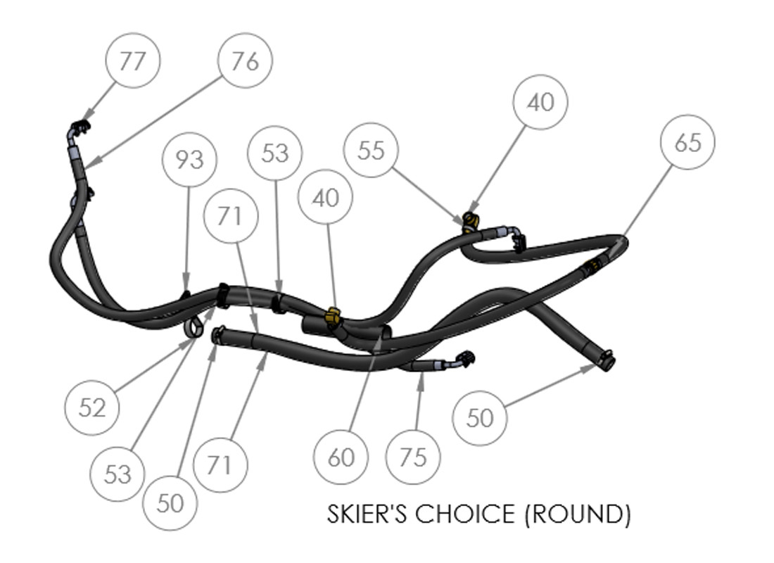 SKIER'S CHOICE (ROUND)