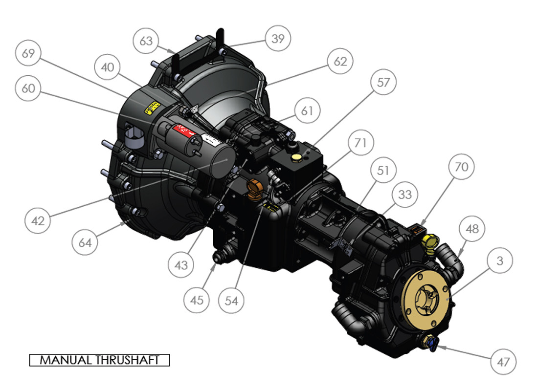 MANUAL THRUSHAFT