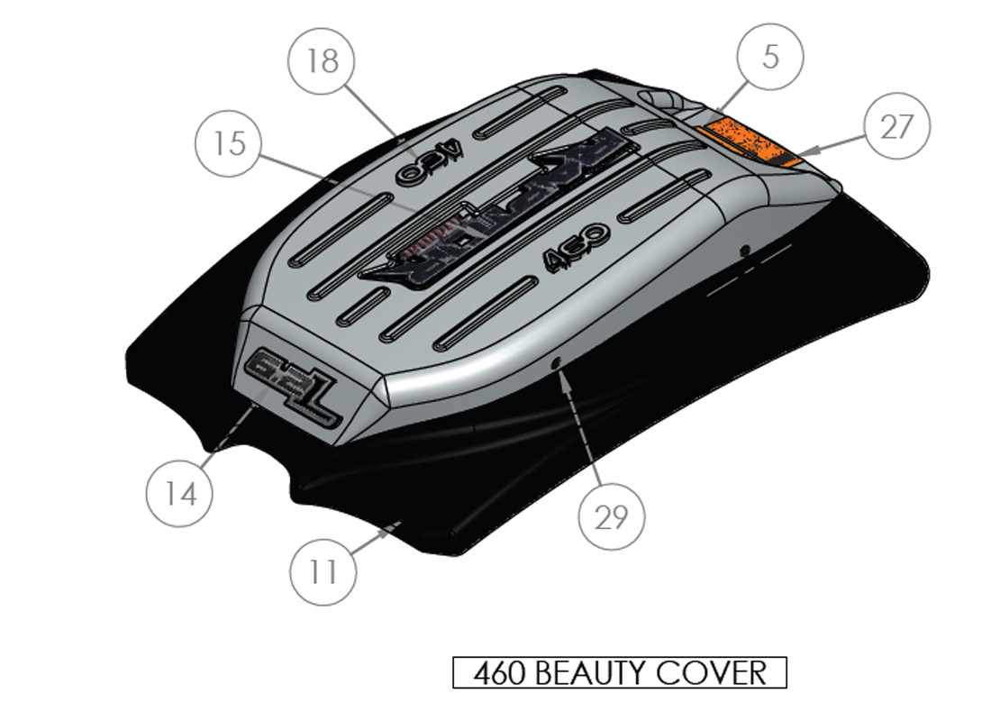 460 BEAUTY COVER