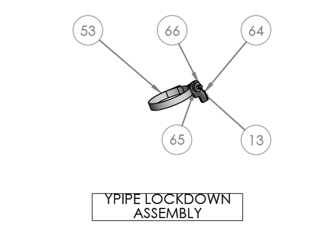 YPIPE LOCKDOWN ASSEMBLY