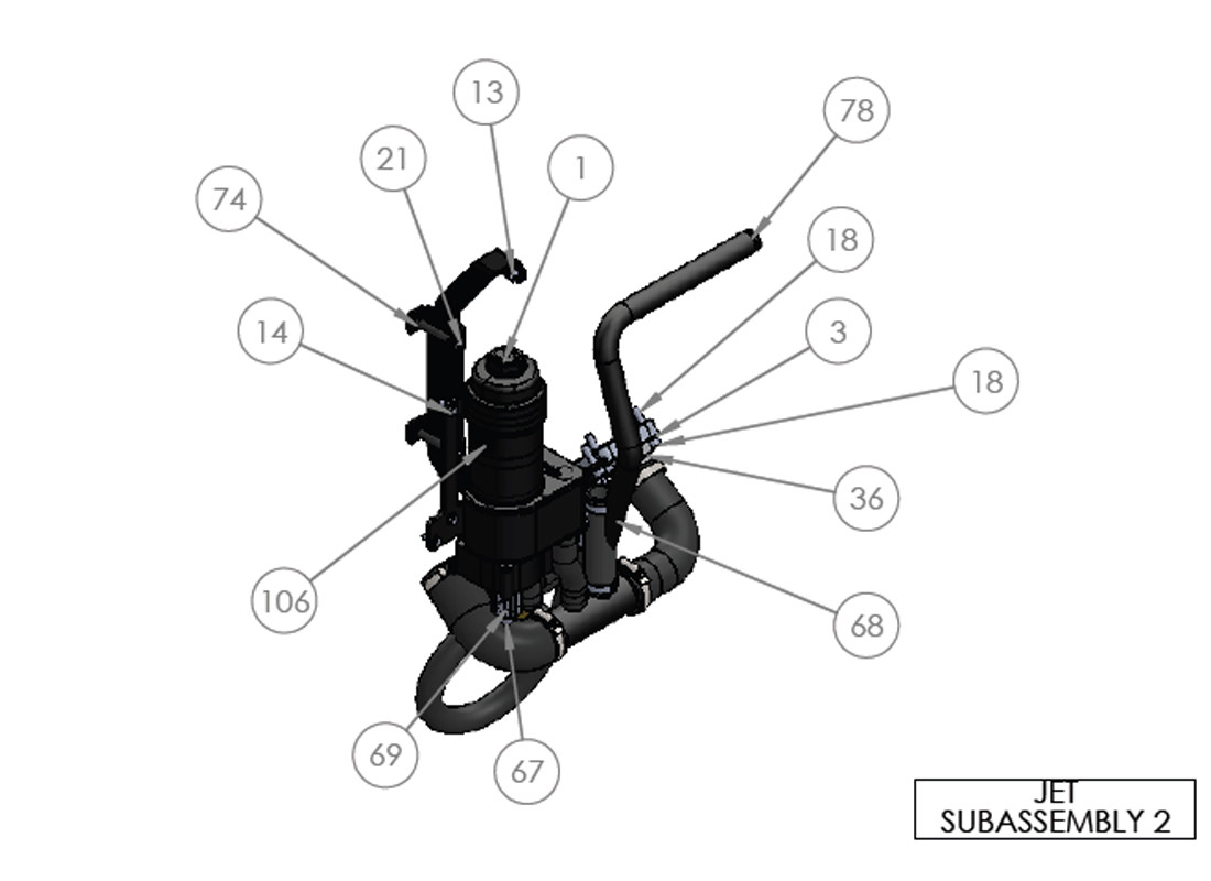 JET SUBASSEMBLY 2